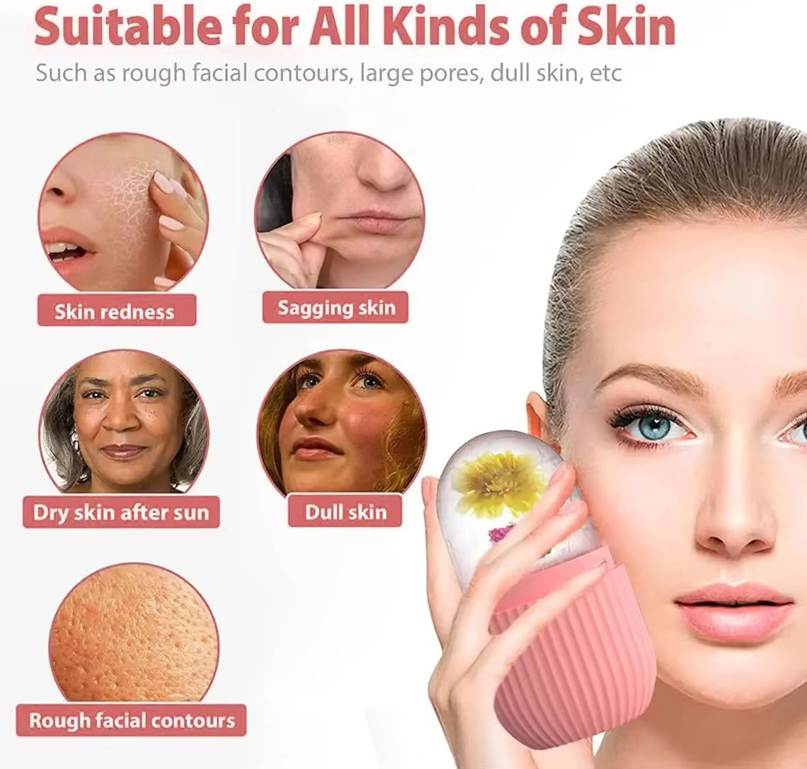 Facial Ice Roller Kit