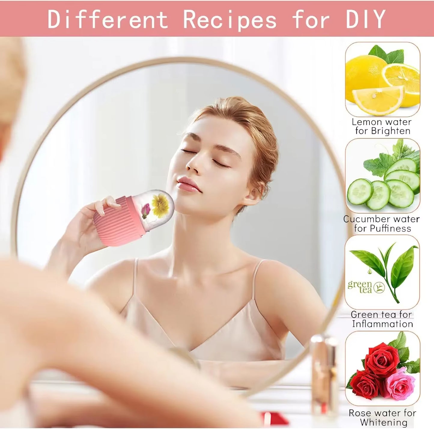 Facial Ice Roller Kit